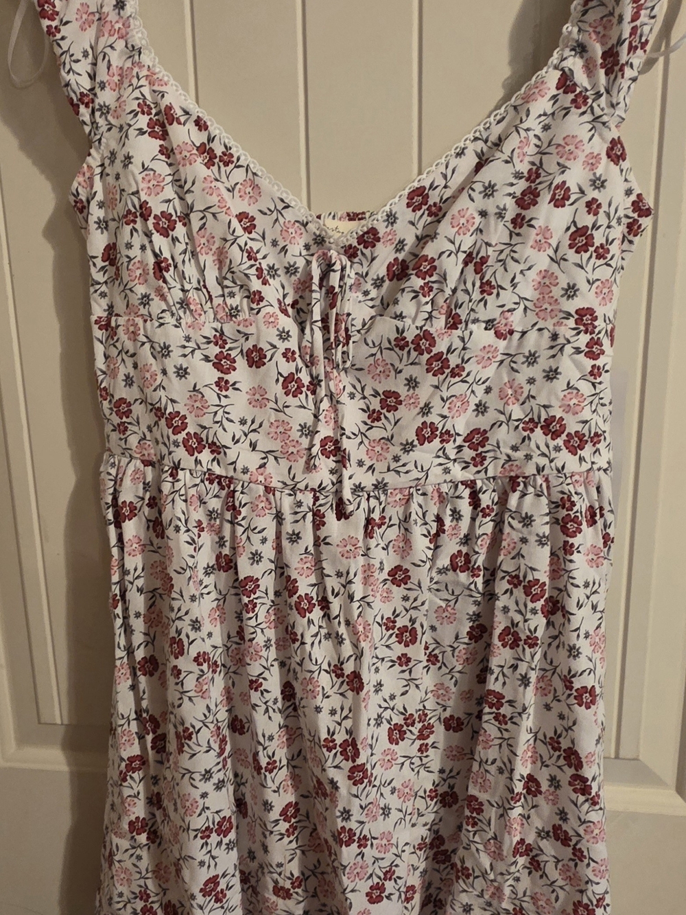 NWT Kingston Grey Floral Smocked Mini Dress XL Perfect Cottagecore 🌷